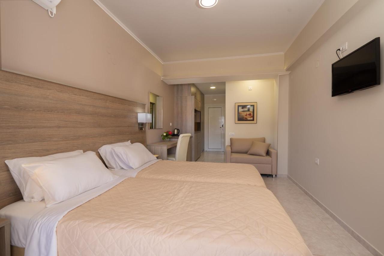 Diamanto Complex Aparthotel Karavómilosz Kültér fotó