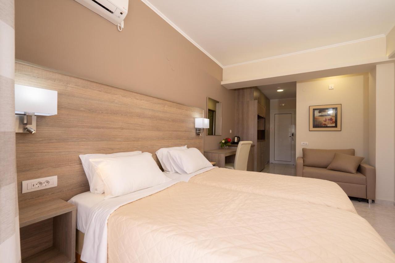 Diamanto Complex Aparthotel Karavómilosz Kültér fotó