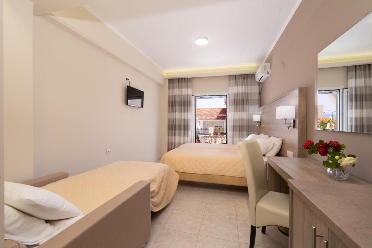 Diamanto Complex Aparthotel Karavómilosz Kültér fotó